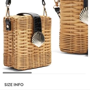 Top Shop Wicker Purse
